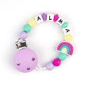 Cadenita de silicona Arcoiris Multicolor Personalizada