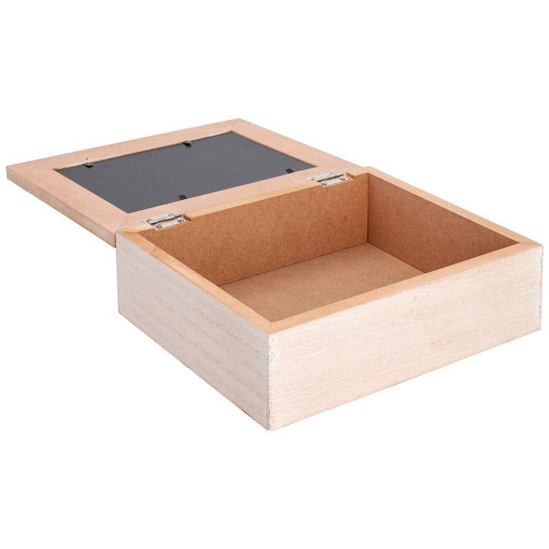 Caja Portafotos de madera