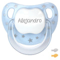 Chupete Baby Chic Azul Personalizado - frontal