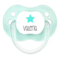 Chupete Baby Deco Estrella Mint Personalizado - frontal