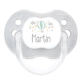 Chupete Classic Deco Globo Gris Personalizado - frontal