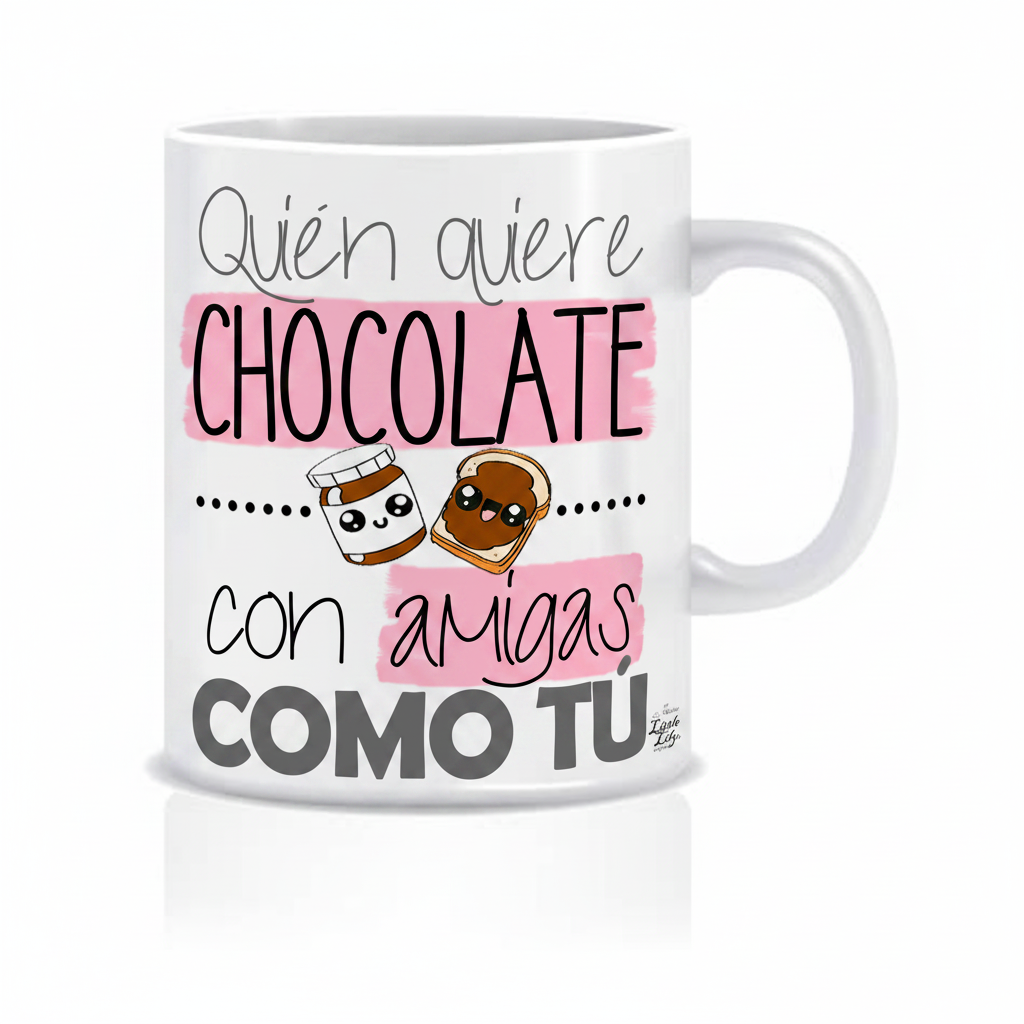 Quién quiere chocolate con amigas como tú
