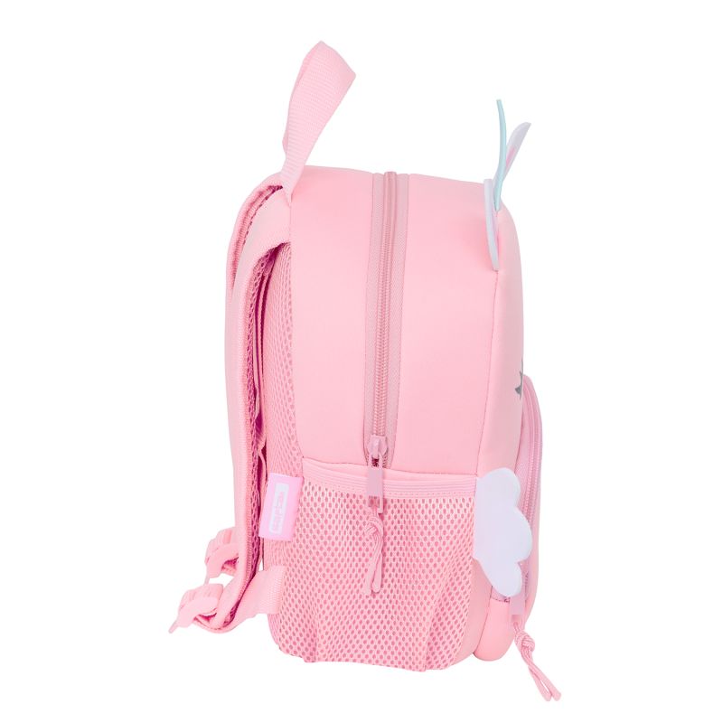 Vista lateral mochila neopreno unicornio MiPipo