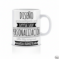 Taza con foto y texto