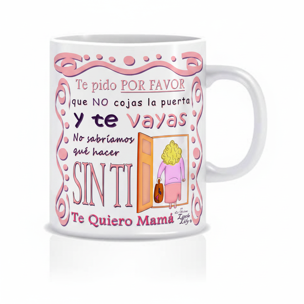 Taza Te Quiero Mamá